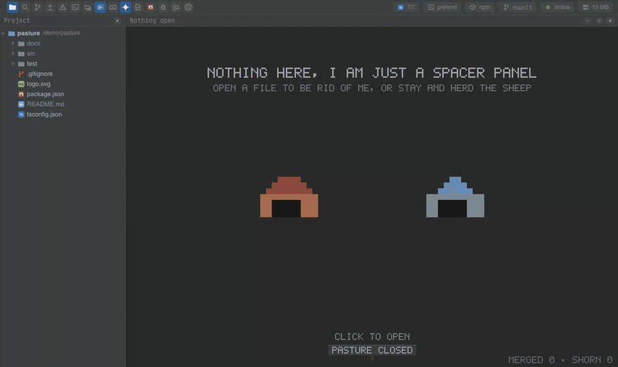 Jumping between files and back